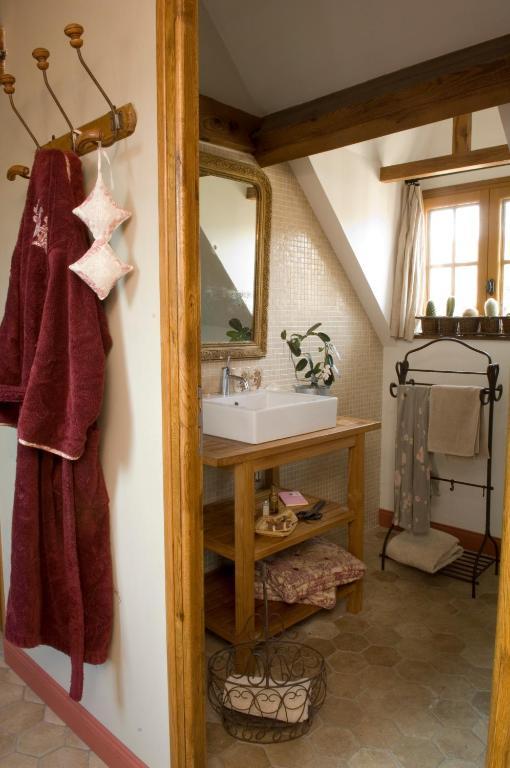 Chambres D'Hotes La Levriere Saint-Denis-le-Ferment Habitación foto