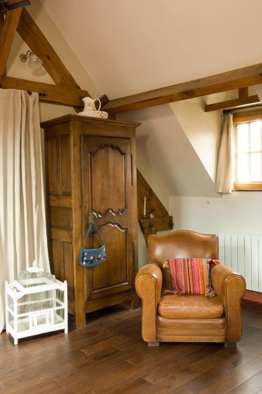 Chambres D'Hotes La Levriere Saint-Denis-le-Ferment Habitación foto